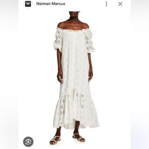 RHODE Betsy Eyelet Maxi Dress Large